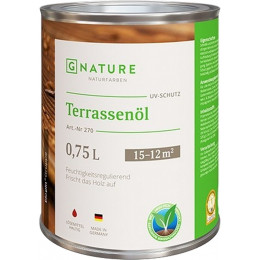Terrassenol Масло для террас G-Nature 0,75л Terrassenol Масло для террас G-Nature 0,75л