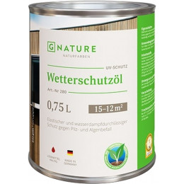 Wetterschutzol Защитное масло для внешних работ G-Nature 2,5л Wetterschutzol Защитное масло для внешних работ G-Nature 2,5л