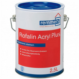 Rofalin Acryl PLUS Влагозащитная укрывная краска Remmers 5 л Rofalin Acryl PLUS Влагозащитная укрывная краска Remmers 5 л